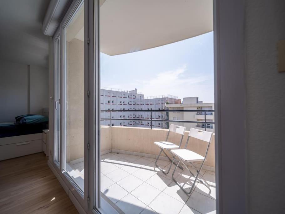 Appartement Tout Equipe Climatise Terrasse Hopital De La Timone Marsella Exterior foto